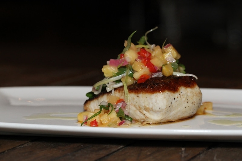 Mahi Mahi With Blood Orange Salsa
